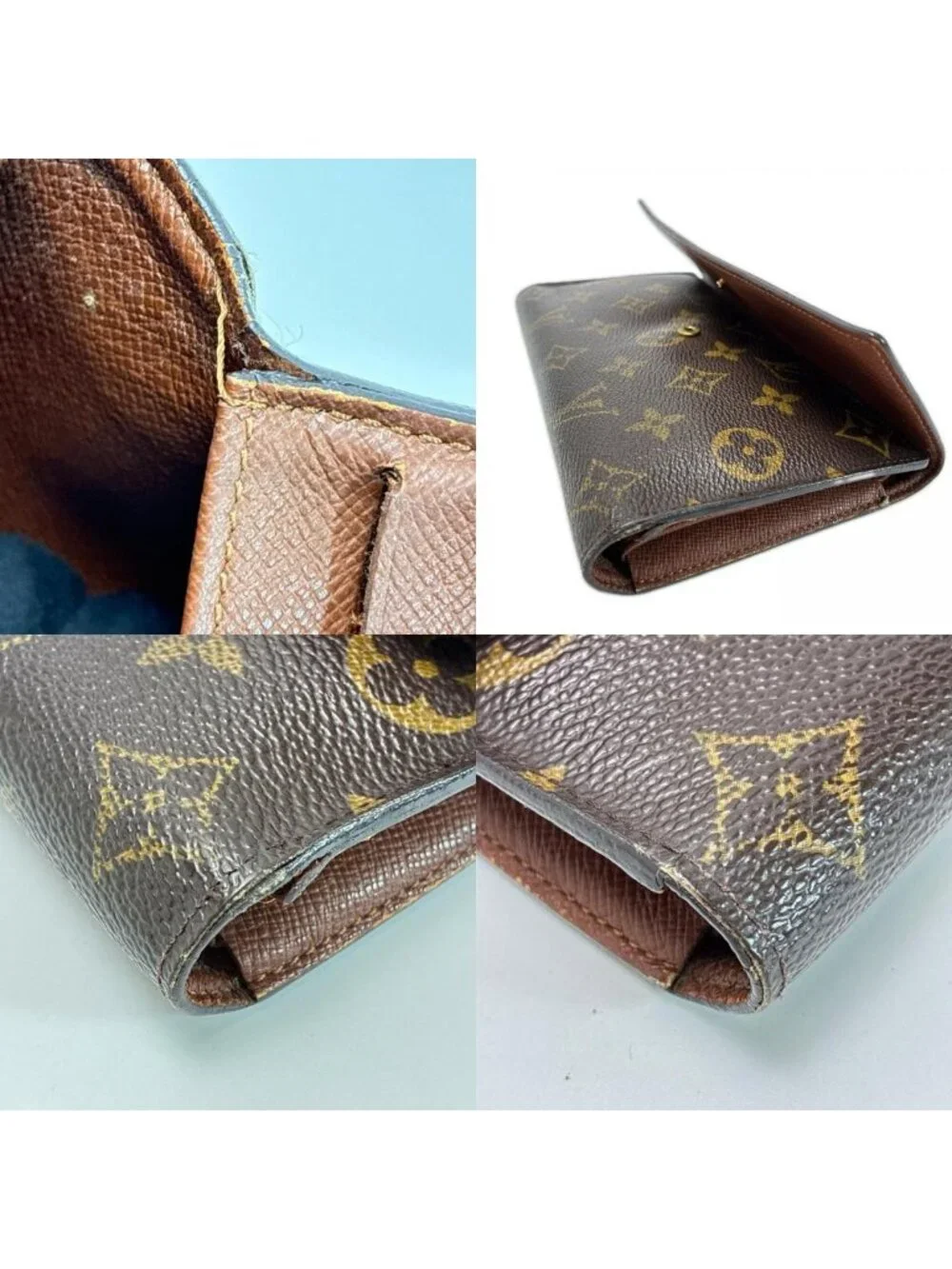 Louis Vuitton Monogram Porte Tresor International Trifold Wallet